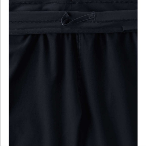 NWOT Lands End swim Shorts black - Picture 4 of 5